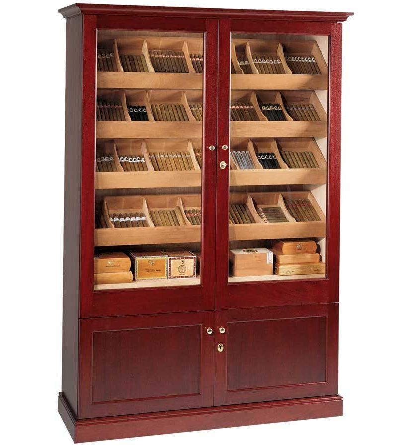 Double Door Cigar Cabinet