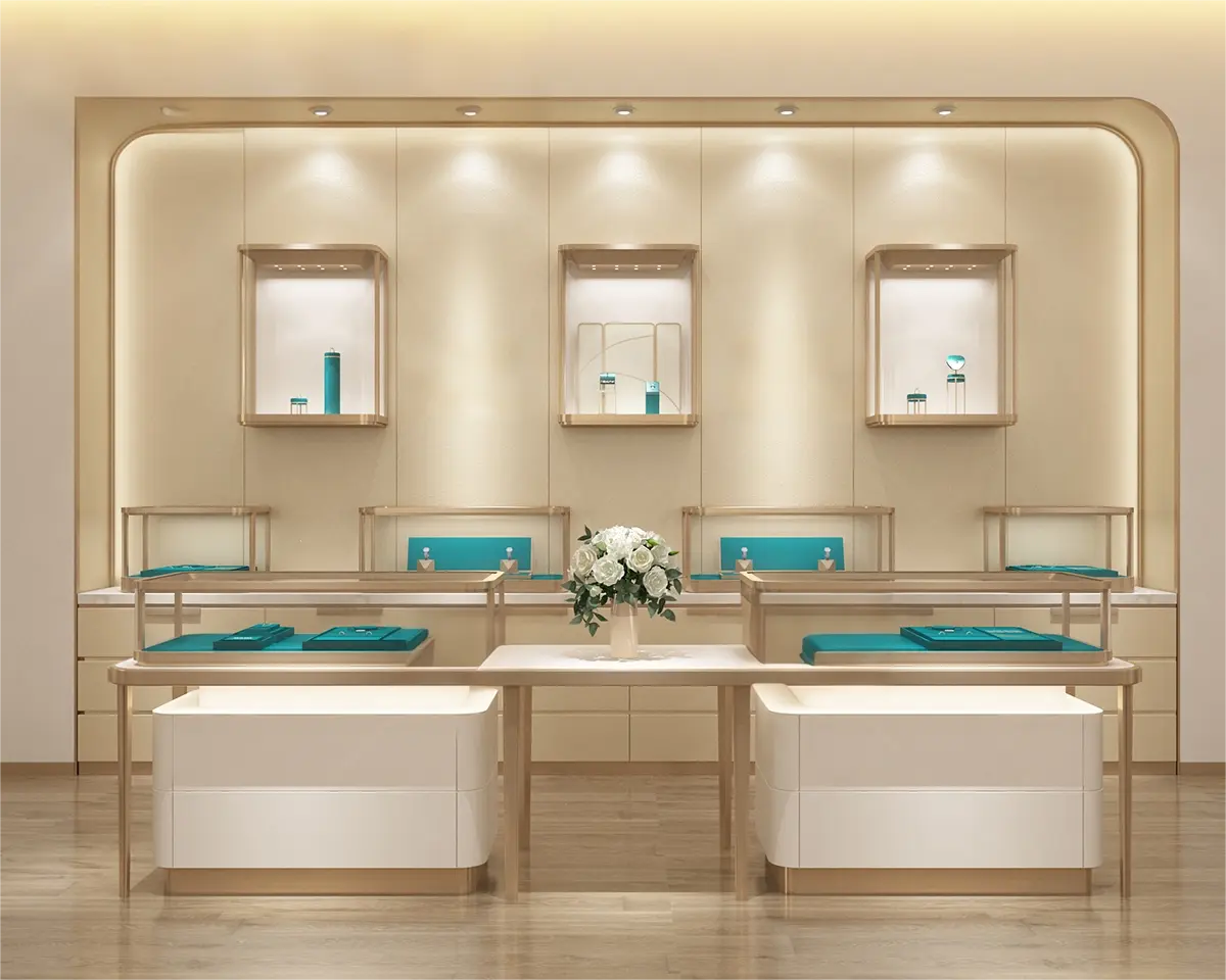 Custom Luxury Jewelry Display Cabinet