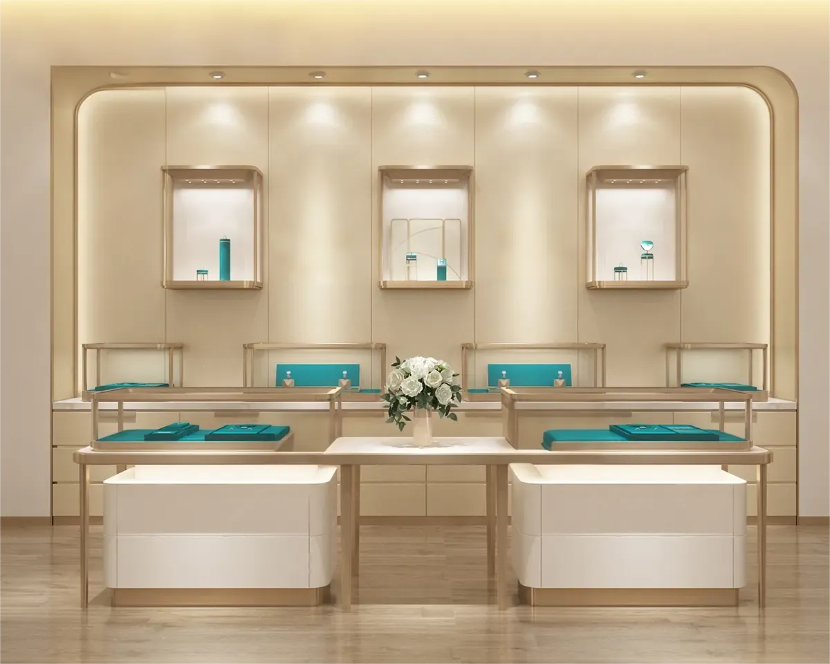 Custom Luxury Jewelry Display Cabinet