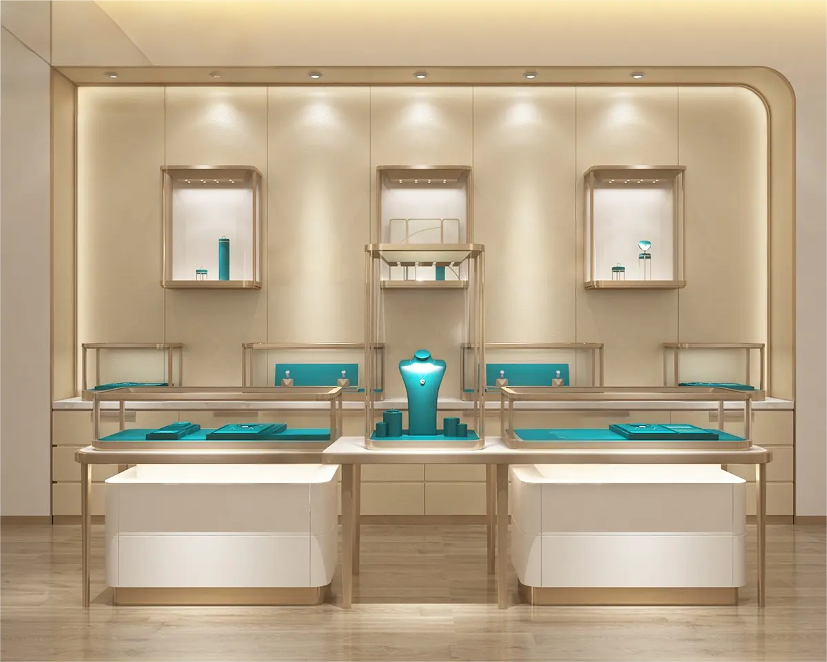 Custom Luxury Jewelry Display Cabinet