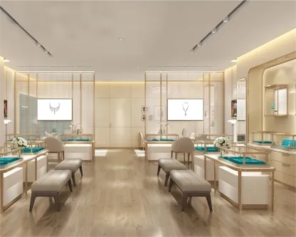 Custom Luxury Jewelry Display Cabinet