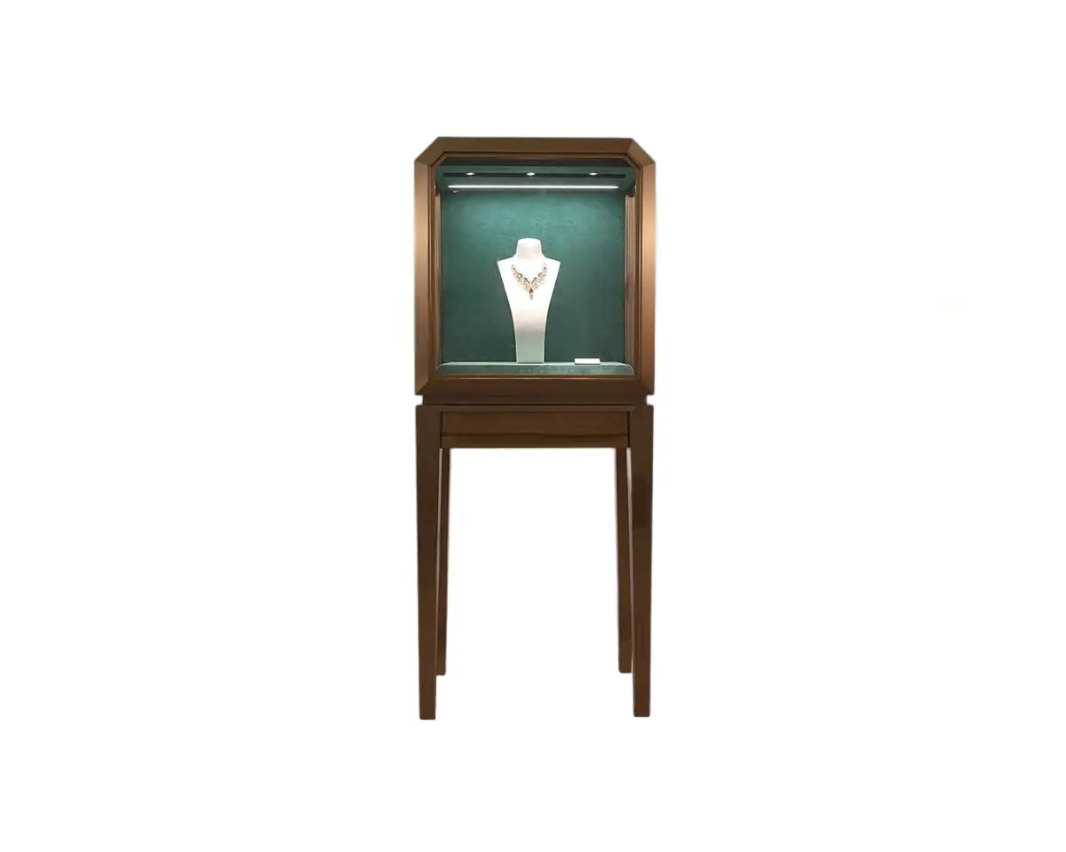 Custom Luxury Jewelry Tall Display Cabinet