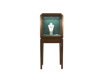 Custom Luxury Jewelry Tall Display Cabinet