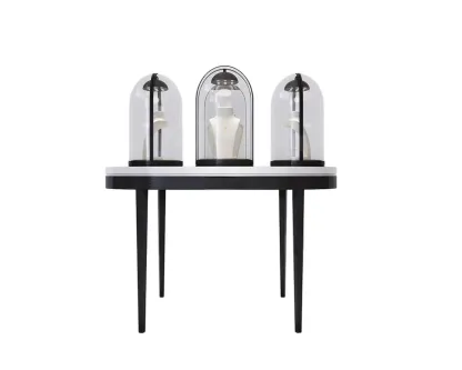 Custom Luxury Jewelry Island Showcase