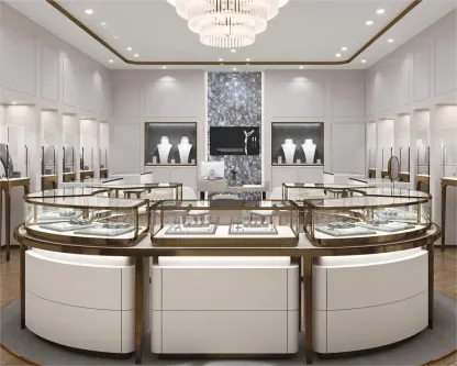 Custom Luxury Jewelry Wall Display Cabinet