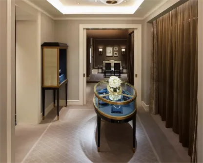 Custom Luxury Jewelry Island Showcase