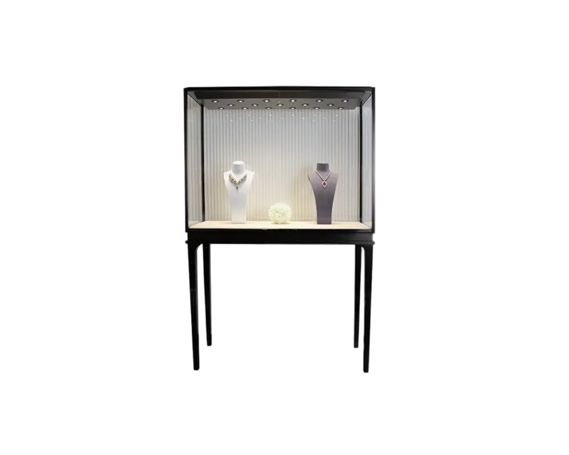 Custom Luxury Jewelry Tall Display Cabinet