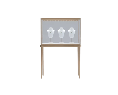 Custom Luxury Jewelry Tall Display Cabinet