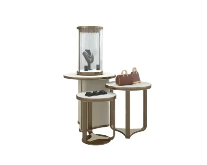Custom Luxury Jewelry Island Showcase