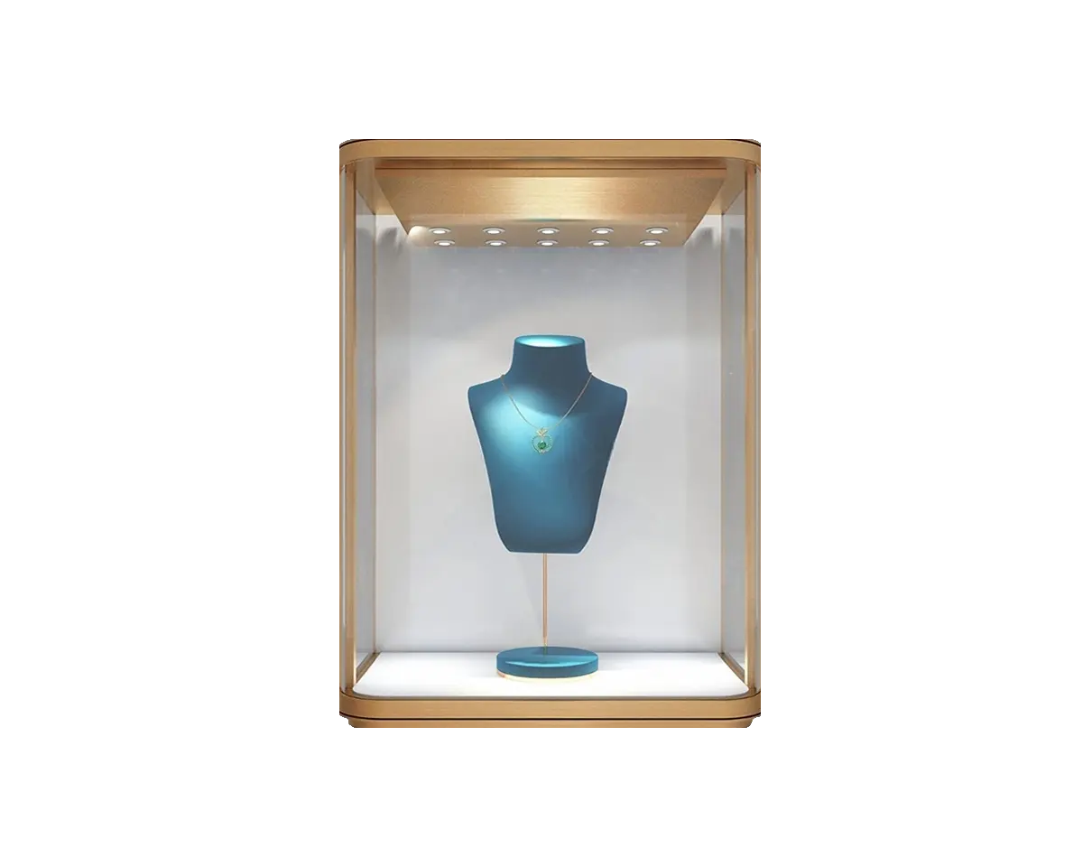 Custom Luxury Jewelry Wall Display Cabinet