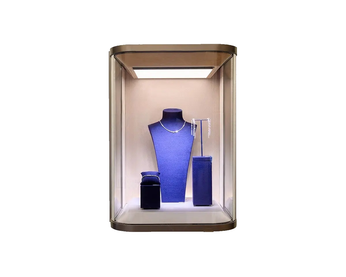 Custom Luxury Jewelry Wall Display Cabinet