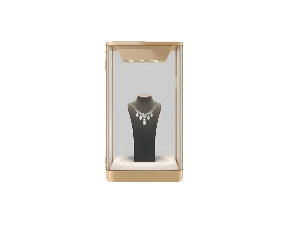 Custom Luxury Jewelry Wall Display Cabinet