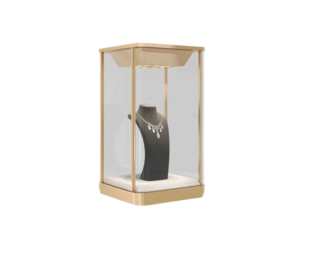 Custom Luxury Jewelry Wall Display Cabinet