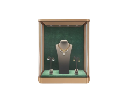 Custom Luxury Jewelry Wall Display Cabinet