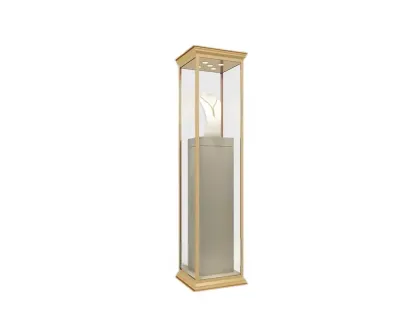 Custom Luxury Jewelry Tall Display Cabinet