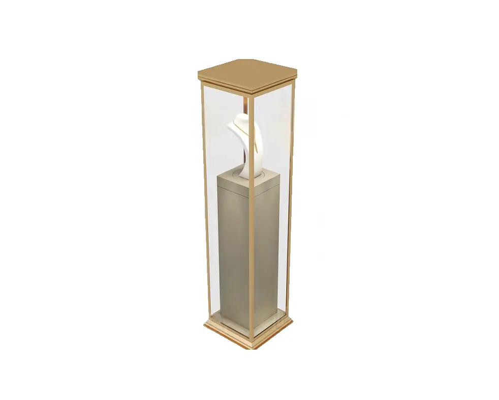 Custom Luxury Jewelry Tall Display Cabinet