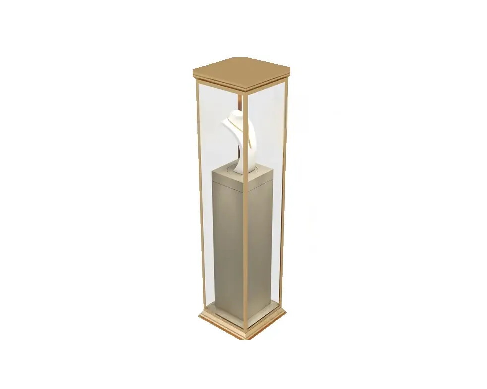 Custom Luxury Jewelry Tall Display Cabinet