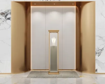 Custom Luxury Jewelry Tall Display Cabinet