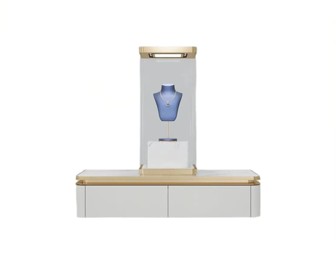 Custom Luxury Jewelry Wall Display Cabinet