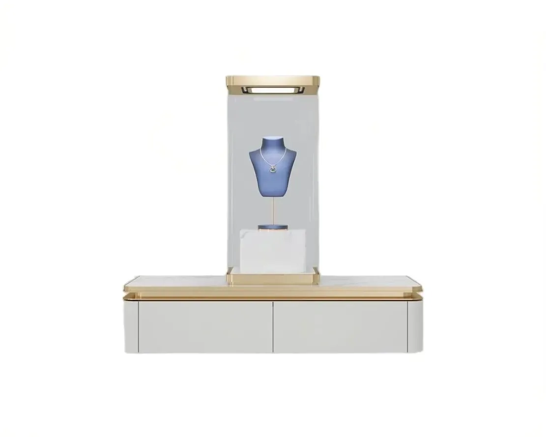 Custom Luxury Jewelry Wall Display Cabinet