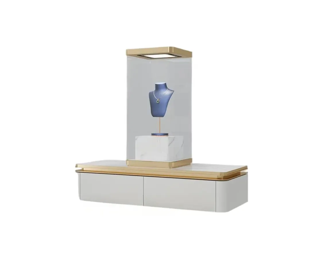 Custom Luxury Jewelry Wall Display Cabinet