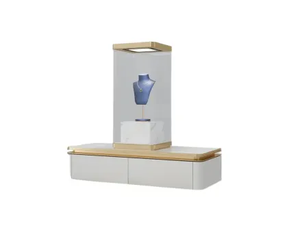 Custom Luxury Jewelry Wall Display Cabinet