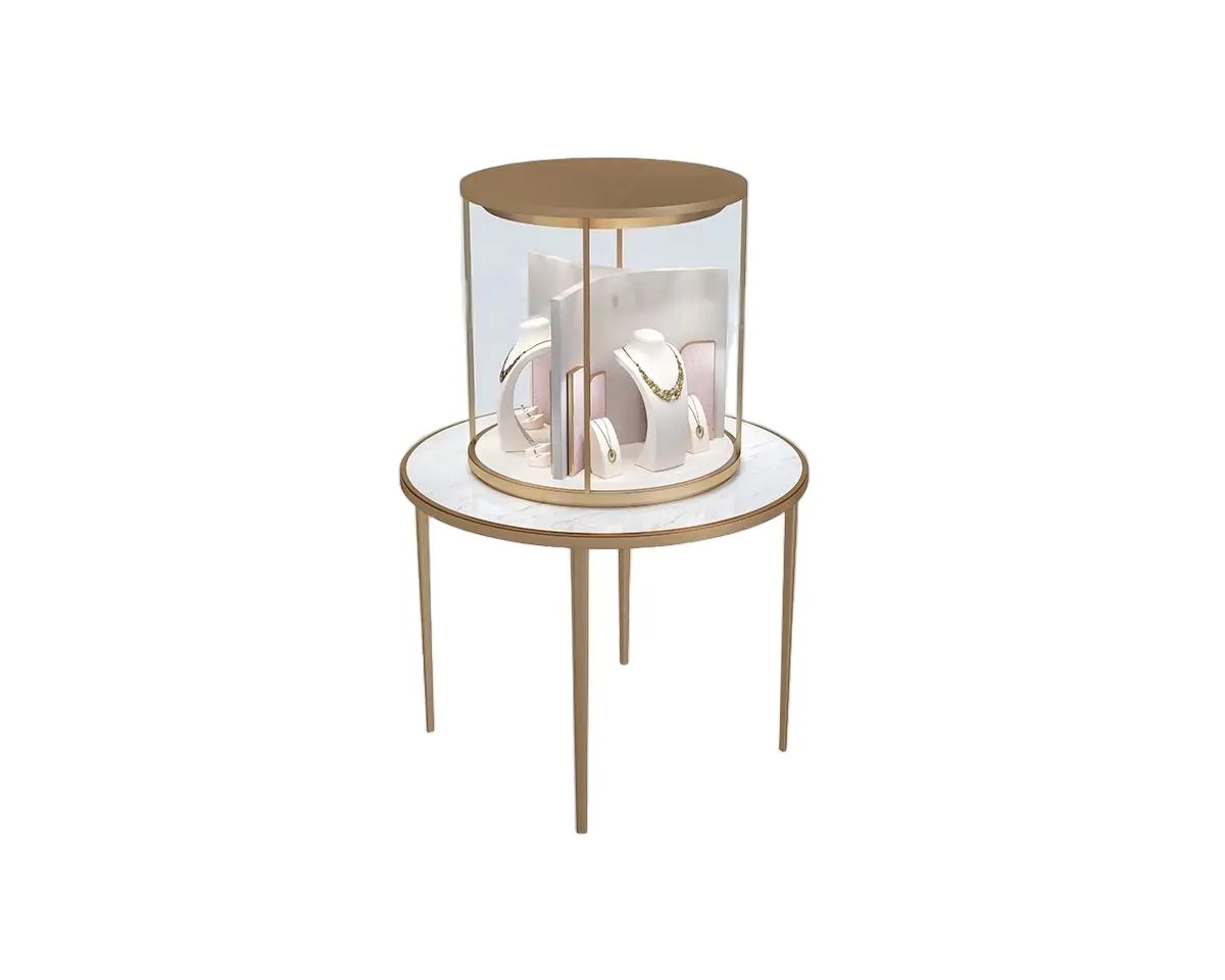 Custom Luxury Jewelry Island Showcase