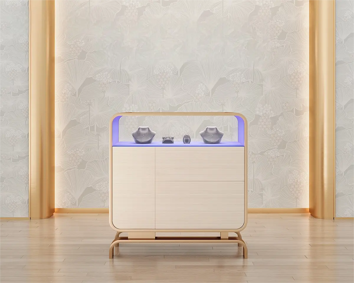 Custom Luxury Jewelry Display Cabinet