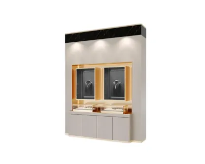 Custom Luxury Jewelry Wall Display Cabinet
