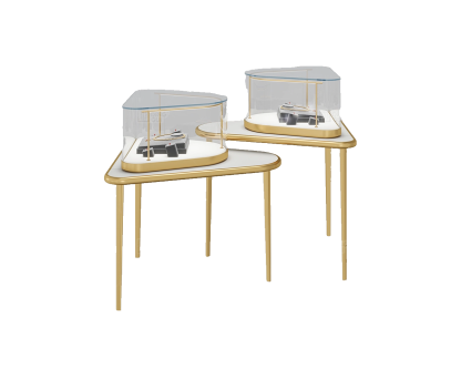 Custom Luxury Jewelry Island Showcase