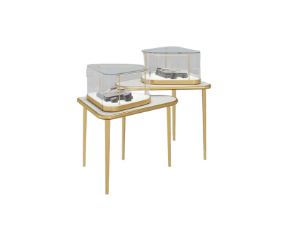 Custom Luxury Jewelry Island Showcase