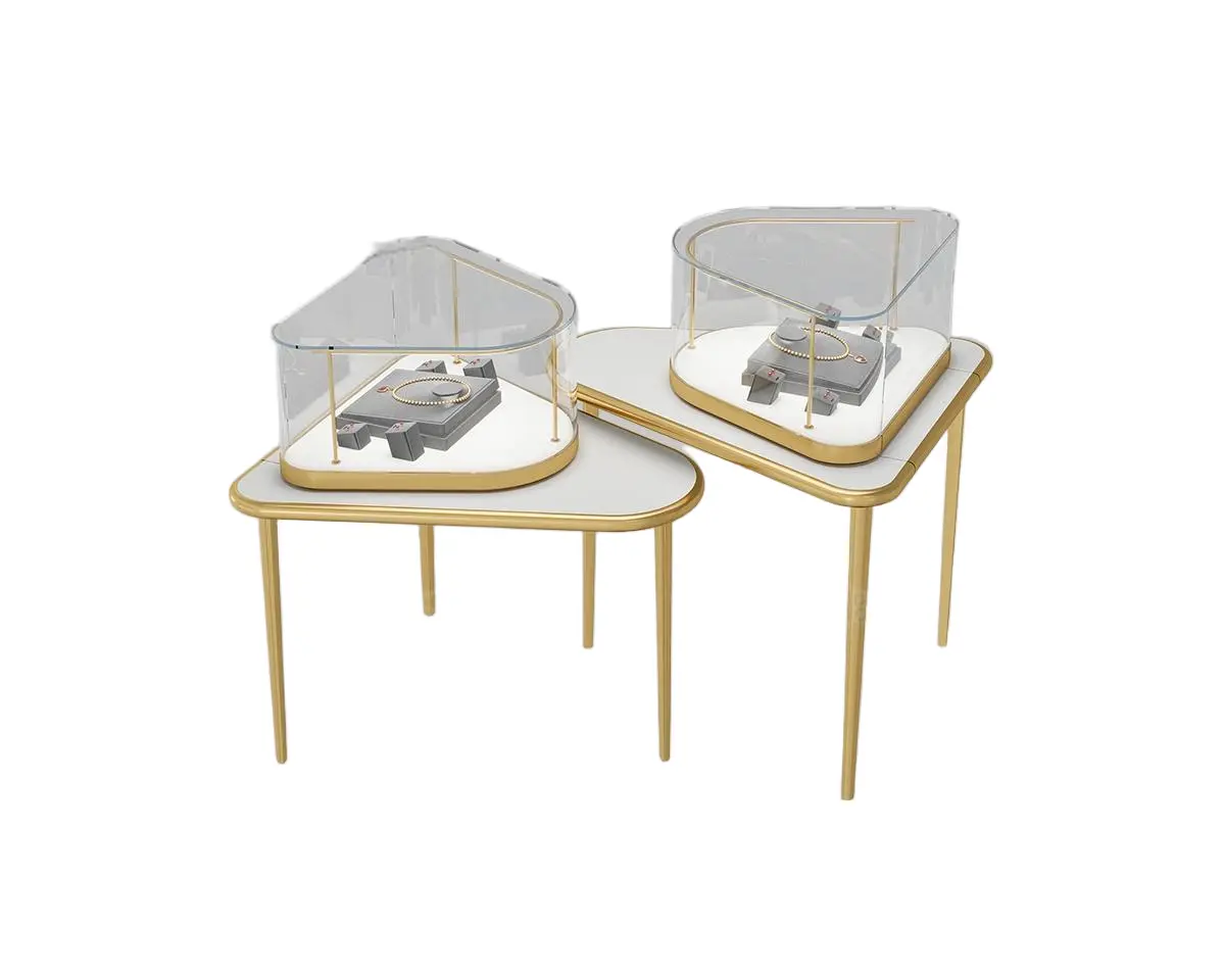 Custom Luxury Jewelry Island Showcase