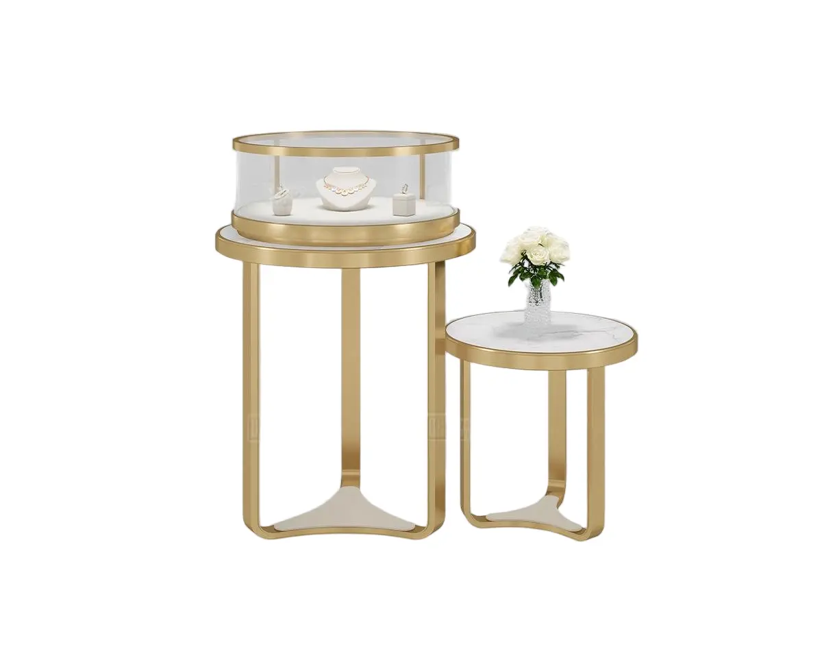 Custom Luxury Jewelry Island Showcase