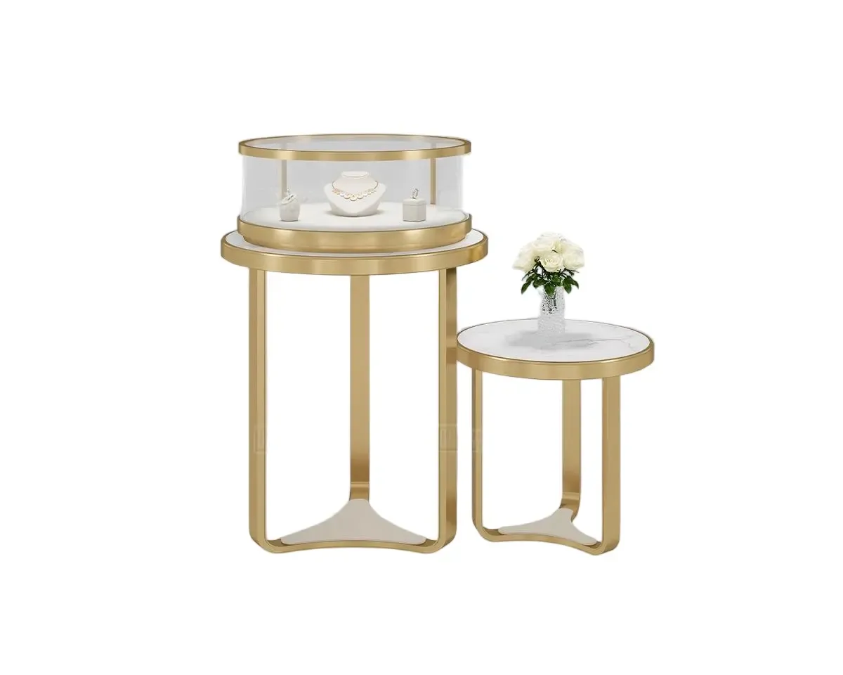 Custom Luxury Jewelry Island Showcase