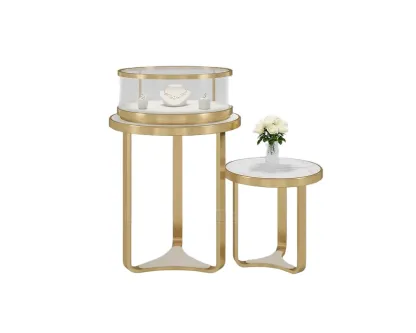 Custom Luxury Jewelry Island Showcase