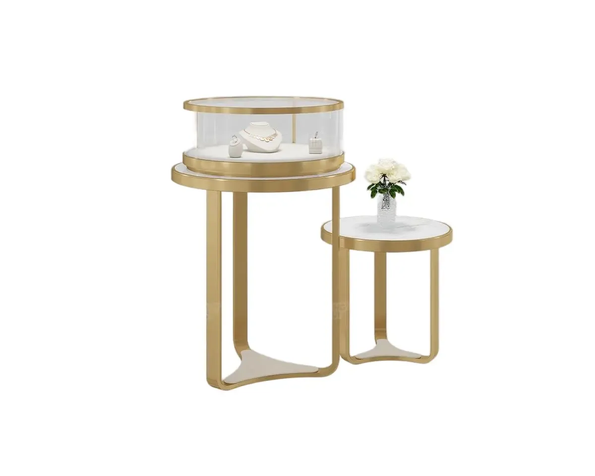 Custom Luxury Jewelry Island Showcase