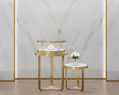 Custom Luxury Jewelry Island Showcase