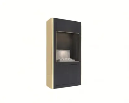 Custom Luxury Jewelry Wall Display Cabinet