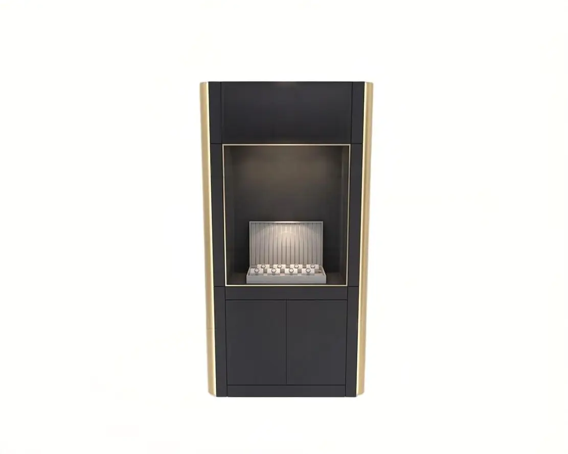 Custom Luxury Jewelry Wall Display Cabinet