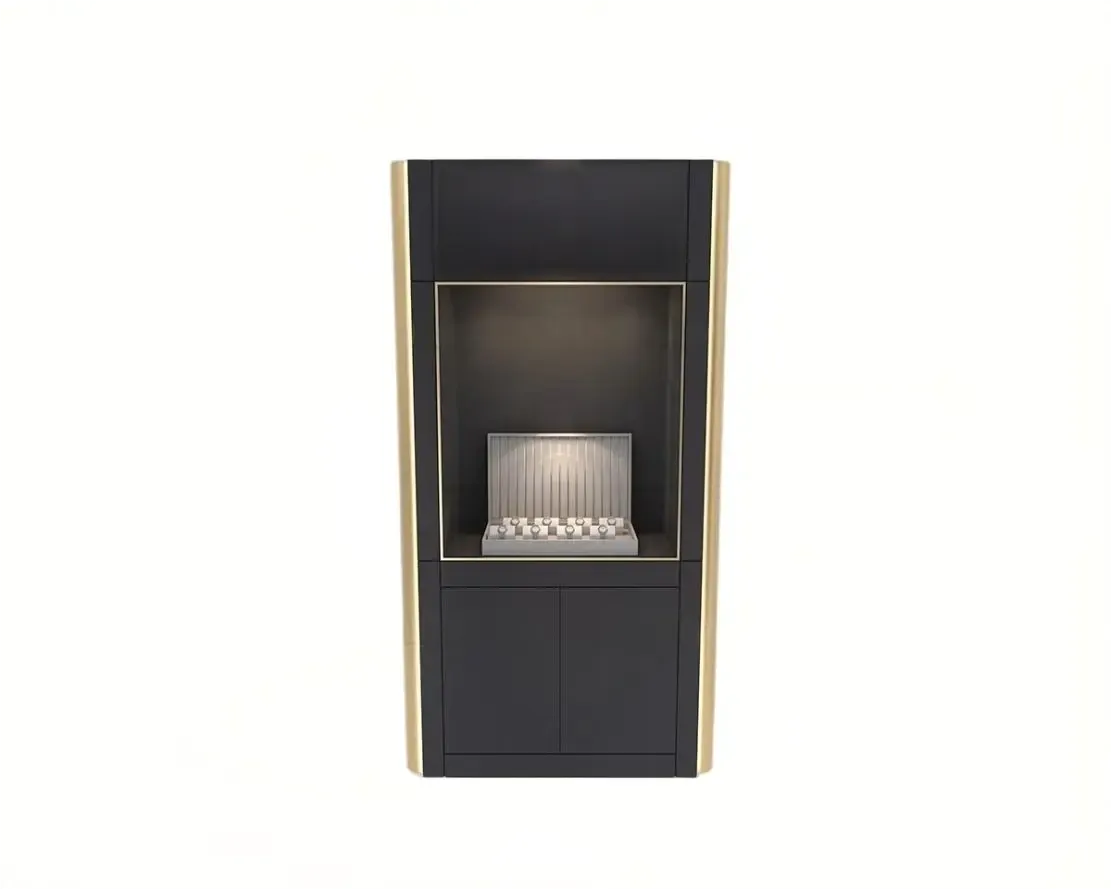 Custom Luxury Jewelry Wall Display Cabinet