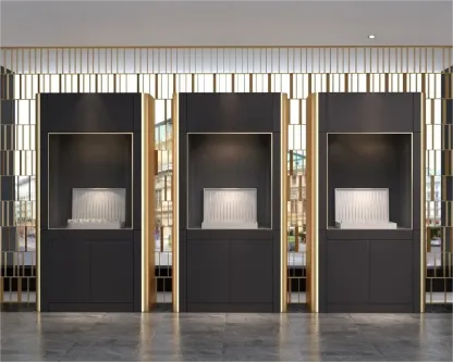Custom Luxury Jewelry Wall Display Cabinet