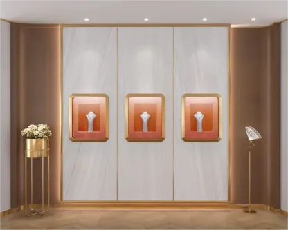 Custom Luxury Jewelry Wall Display Cabinet