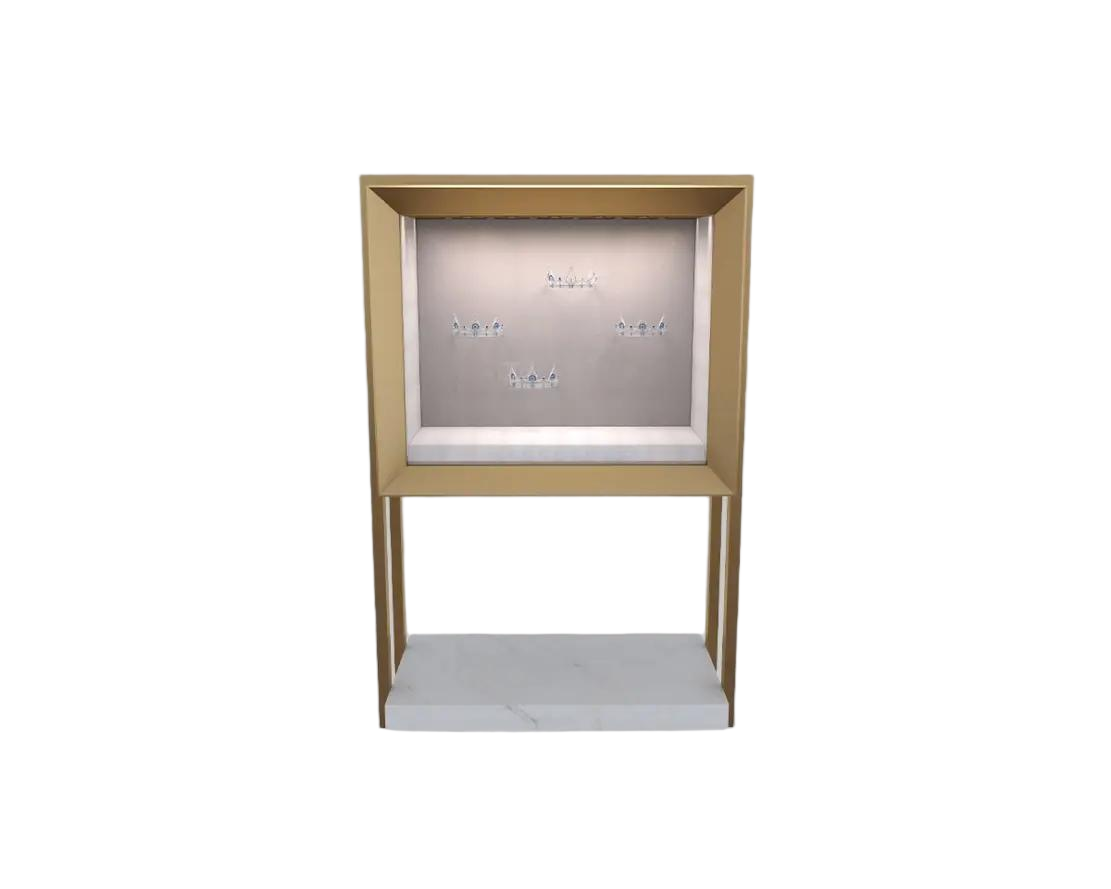 Custom Luxury Jewelry Tall Display Cabinet