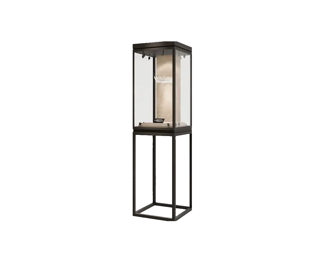 Custom Luxury Jewelry Tall Display Cabinet