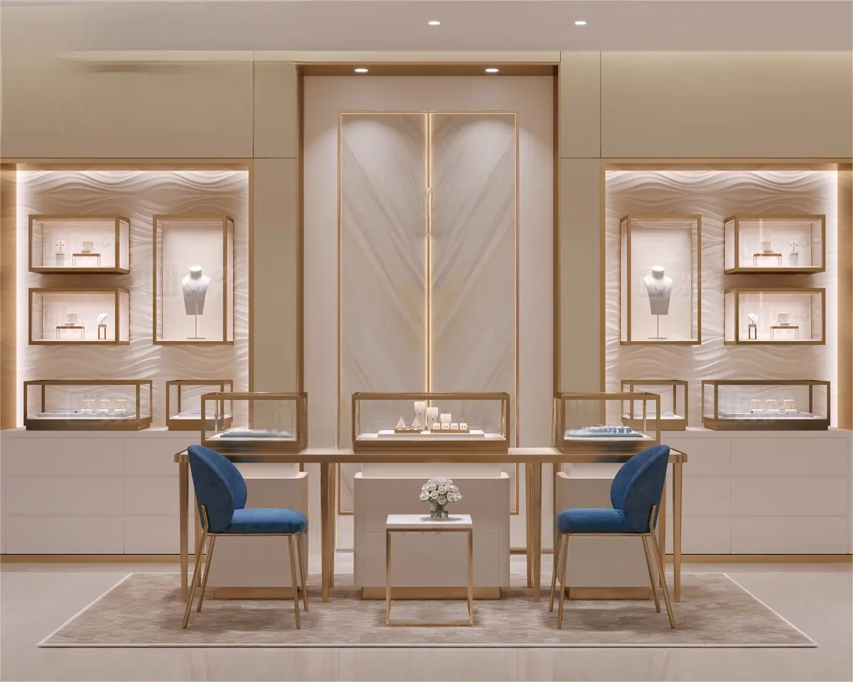 Custom Luxury Jewelry Display Cabinet