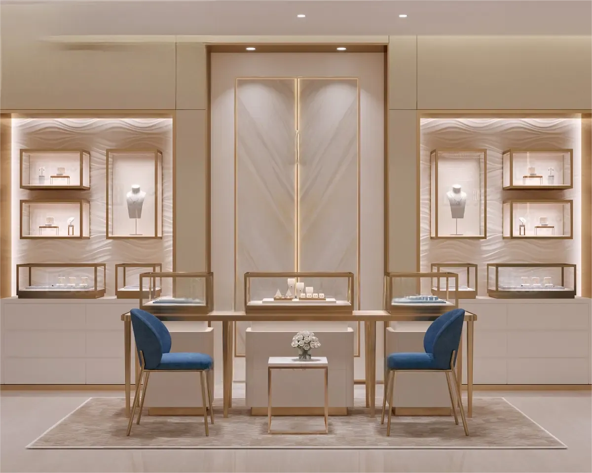 Custom Luxury Jewelry Display Cabinet