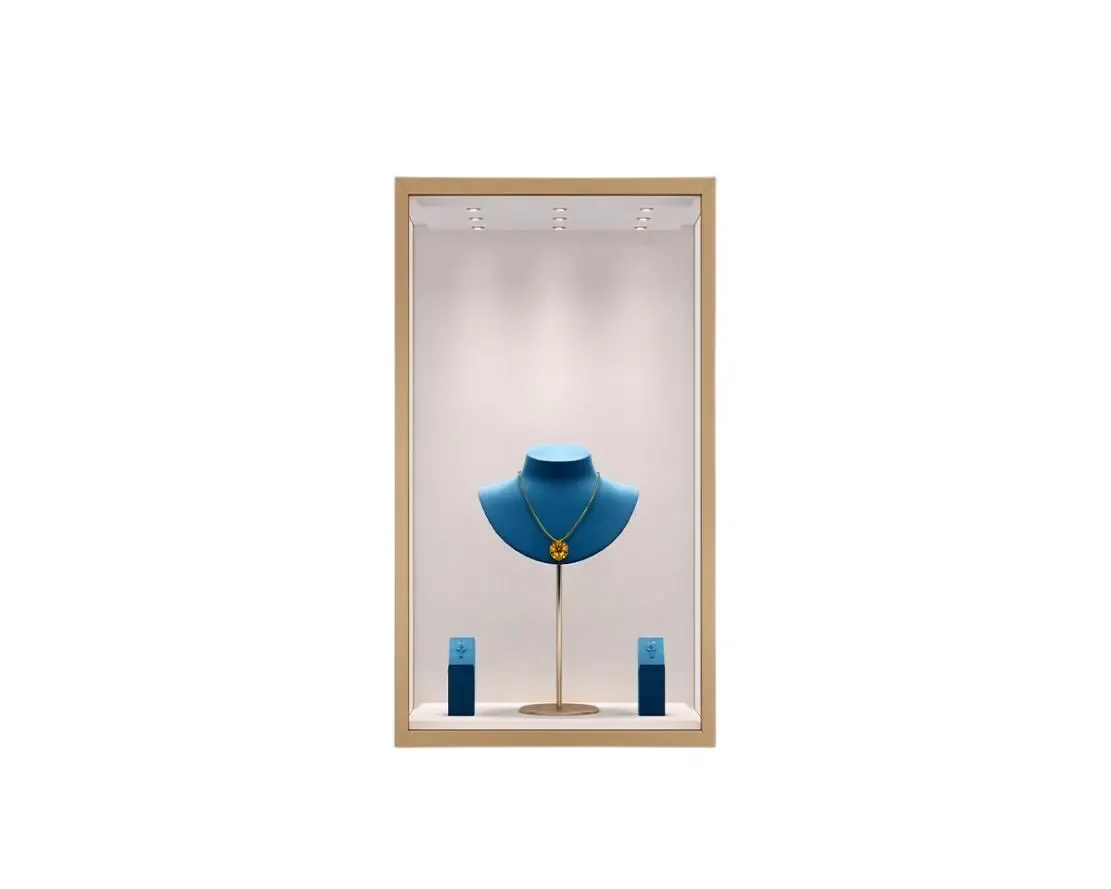 Custom Luxury Jewelry Wall Display Cabinet