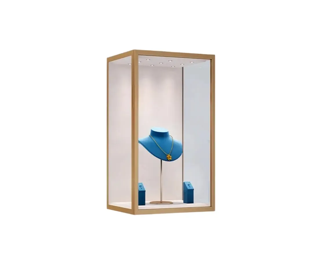 Custom Luxury Jewelry Wall Display Cabinet