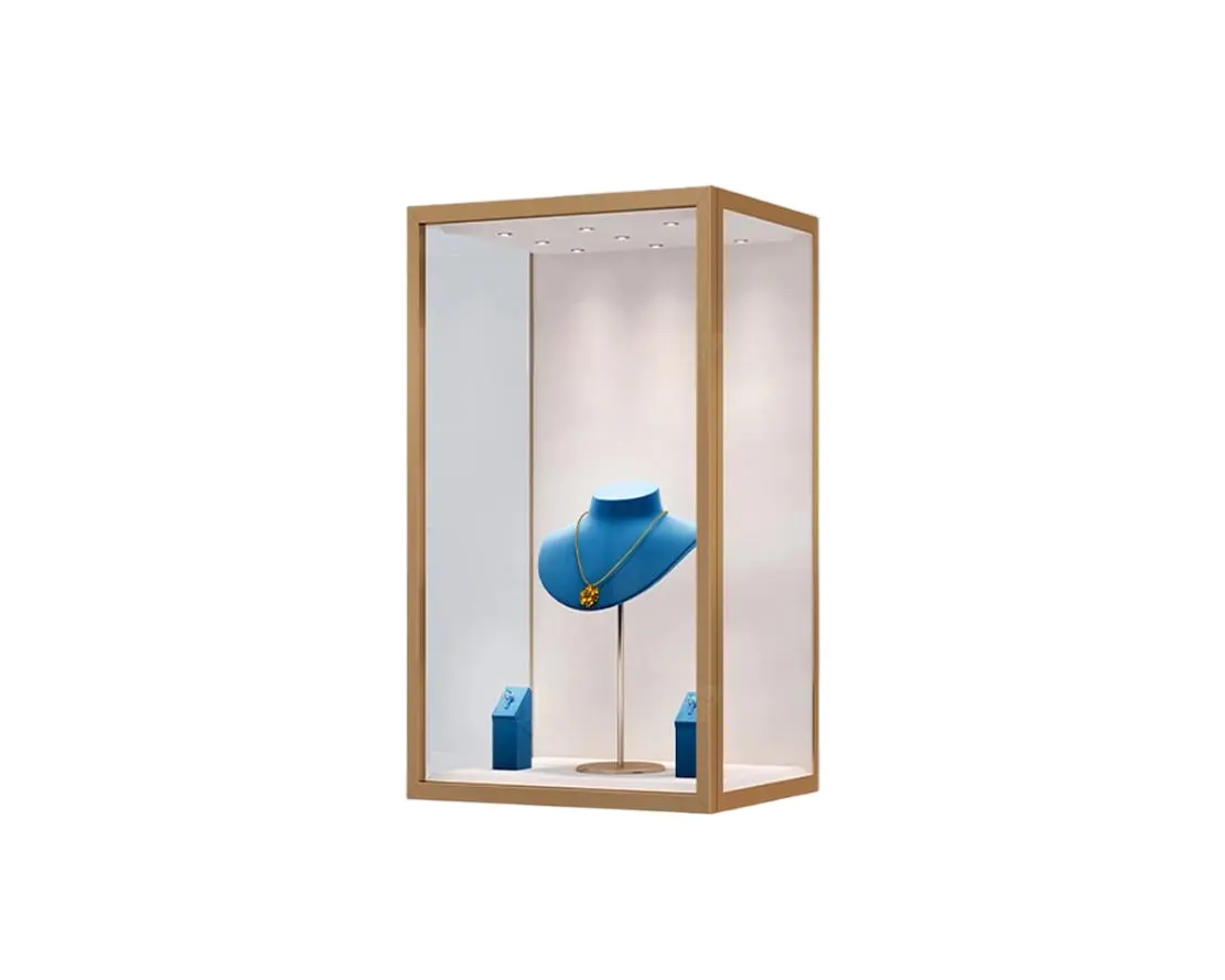 Custom Luxury Jewelry Wall Display Cabinet
