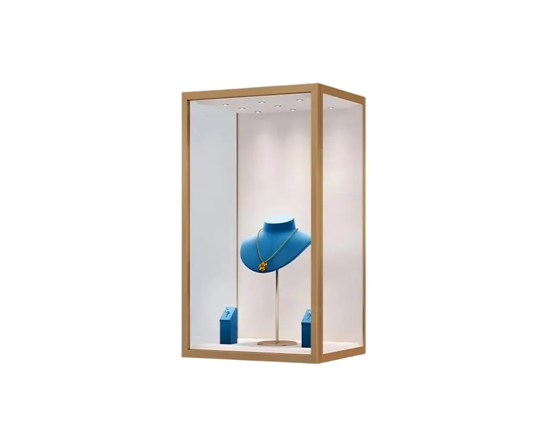 Custom Luxury Jewelry Wall Display Cabinet
